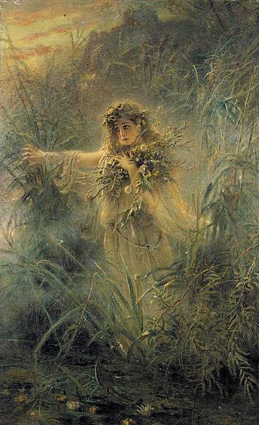 Konstantin Makovsky Ophelia oil painting image